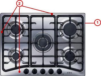 Gas hob